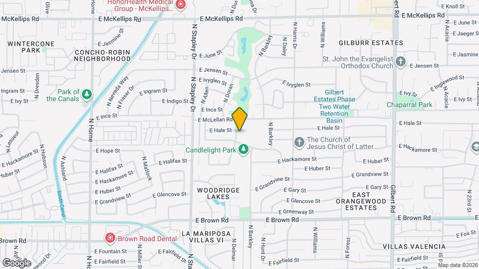 1529 N Delmar Mapa y Detalles de la Ubicación