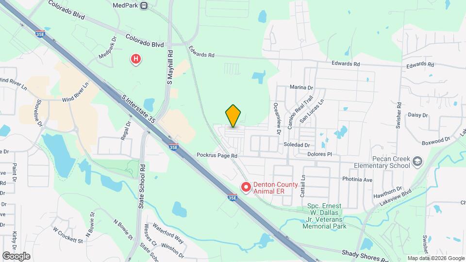 4604 Colosseum Wy Map and Location Details