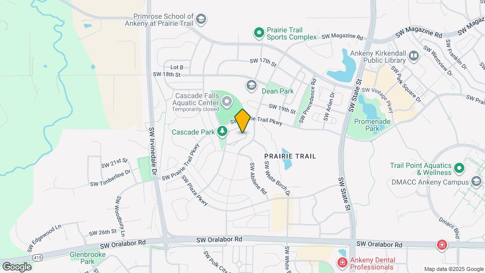 2055 SW Cascade Falls Dr Map and Location Details