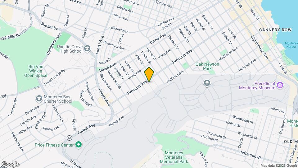 684 Taylor St Map and Location Details