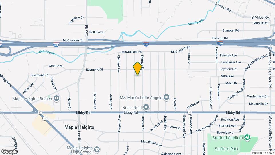 5131 Philip Ave Map and Location Details