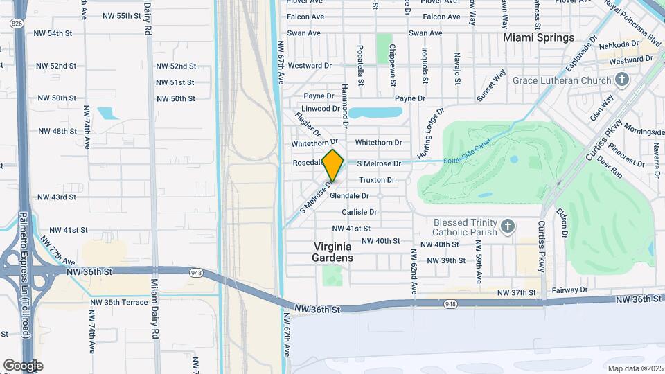 270 S Melrose Dr Mapa y Detalles de la Ubicación