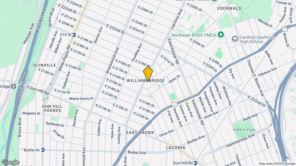 1312 Oakley St Mapa y Detalles de la Ubicación