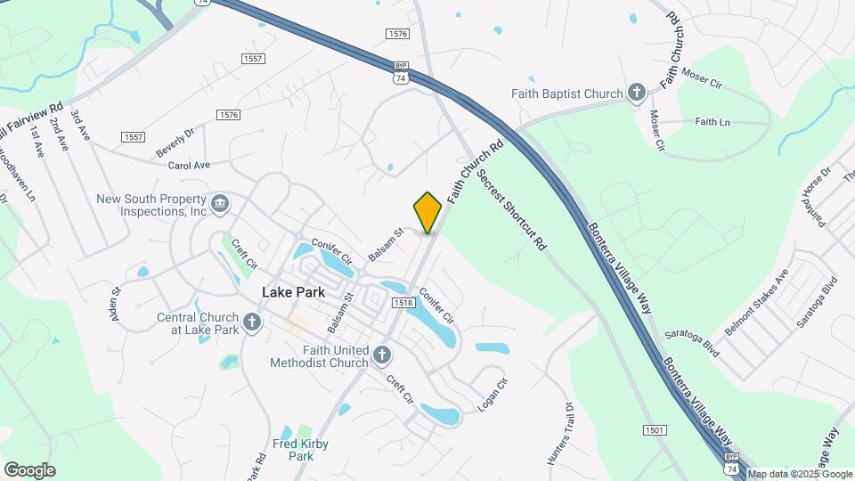 3921 Faith Church Rd Mapa y Detalles de la Ubicación