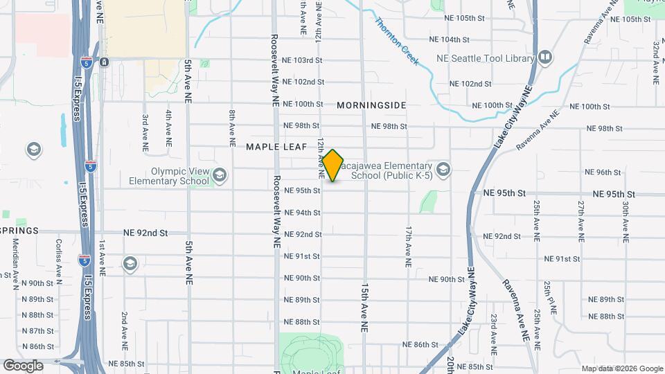 1210 NE 95th St Map and Location Details