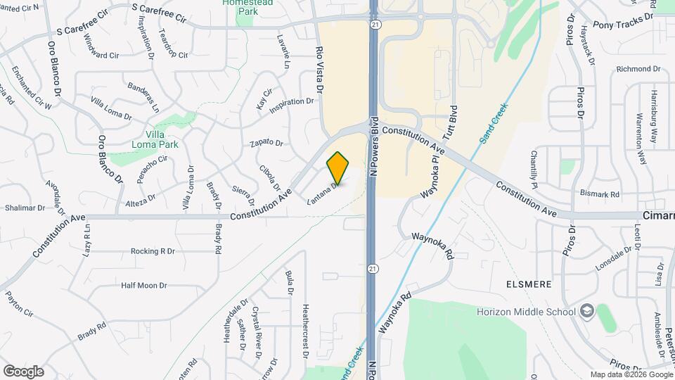 5585 Lantana Dr Map and Location Details