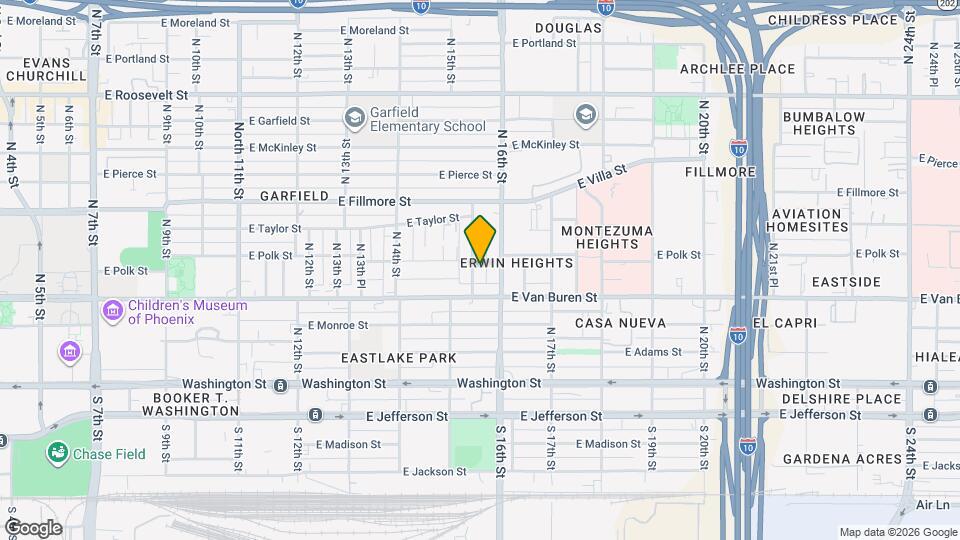325 N 15th St Mapa y Detalles de la Ubicación