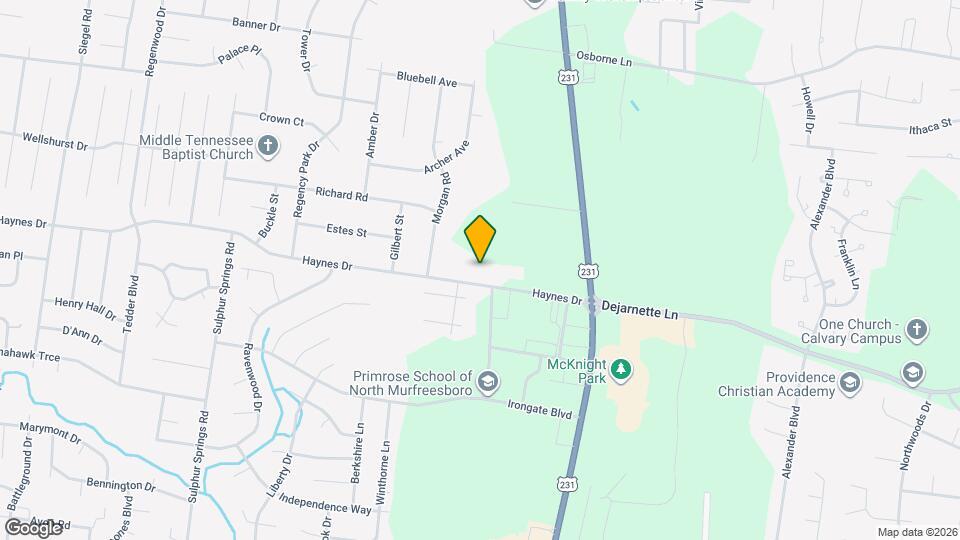 214 Haynes Dr Map and Location Details