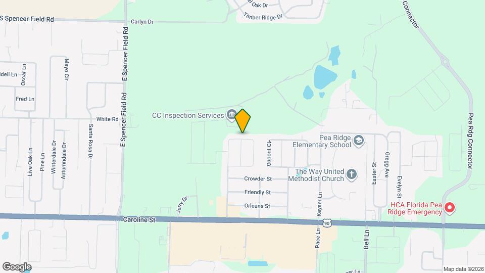 4799 Spears St Map and Location Details