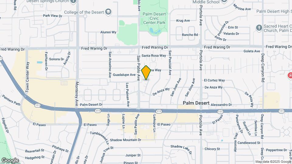 44591 San Rafael Ave Mapa y Detalles de la Ubicación