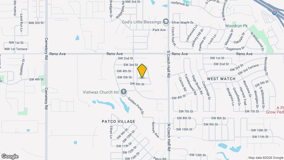 12324 SW 5th St Map and Location Details