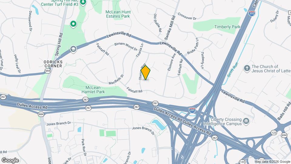 1322 Cordelia Ct Map and Location Details