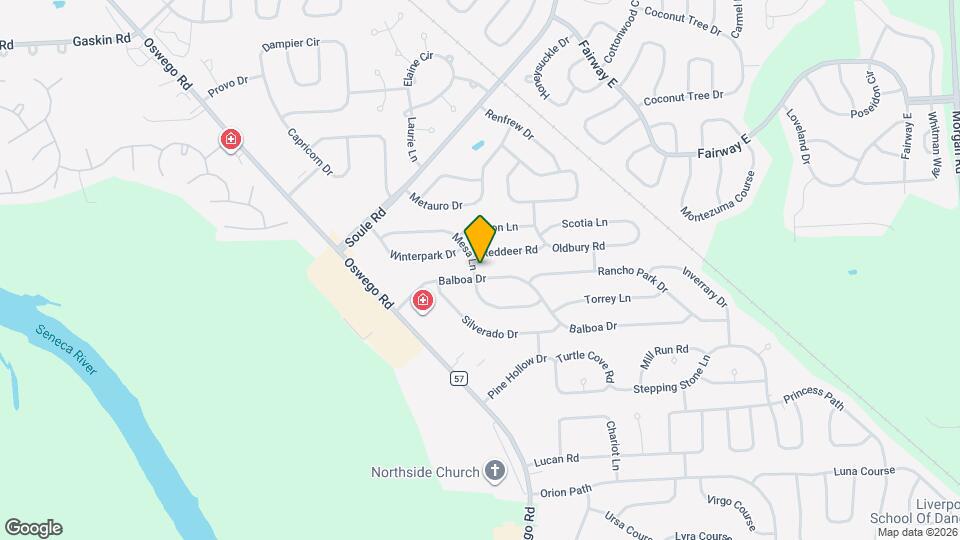 4099 Balboa Dr Mapa y Detalles de la Ubicación