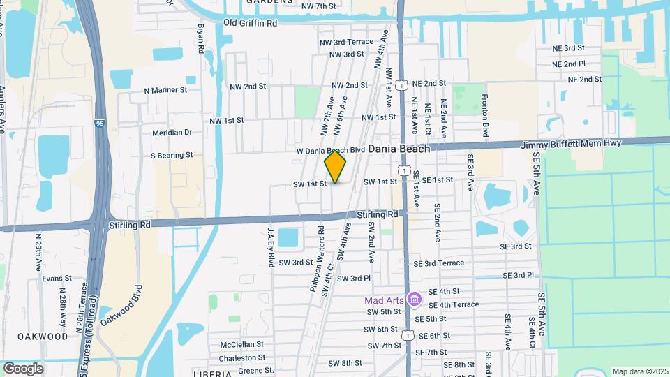 105 SW 5th Ct Map and Location Details