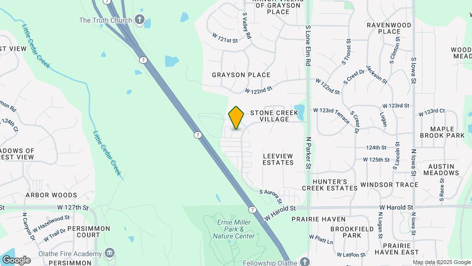 22091 W 123rd Ct Map and Location Details