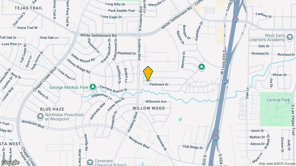 9844 Parkmere Dr Map and Location Details