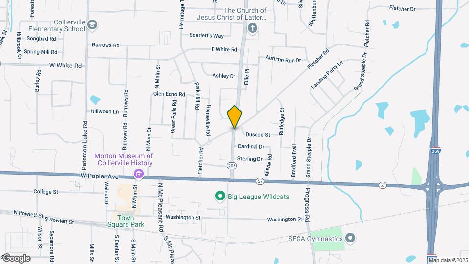 388 Old Collierville Arlington Rd Map and Location Details