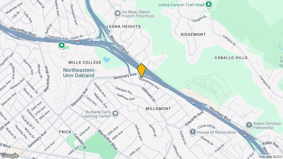 6289 Sunnymere Ave Mapa y Detalles de la Ubicación