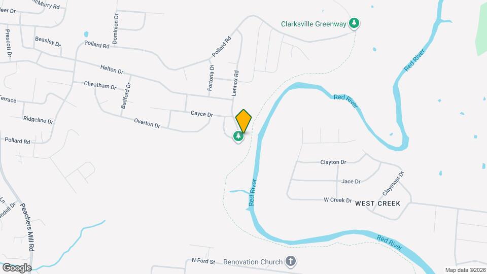 833 Lennox Rd Map and Location Details