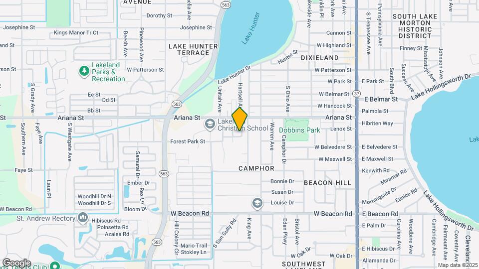 1509 Hartsell Ave Map and Location Details