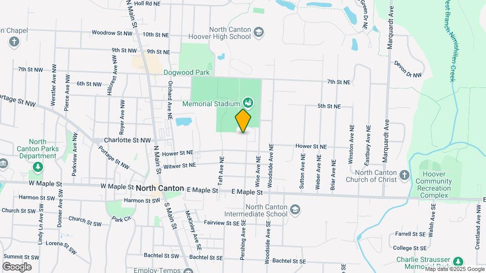 363 Pershing Ave NE Map and Location Details
