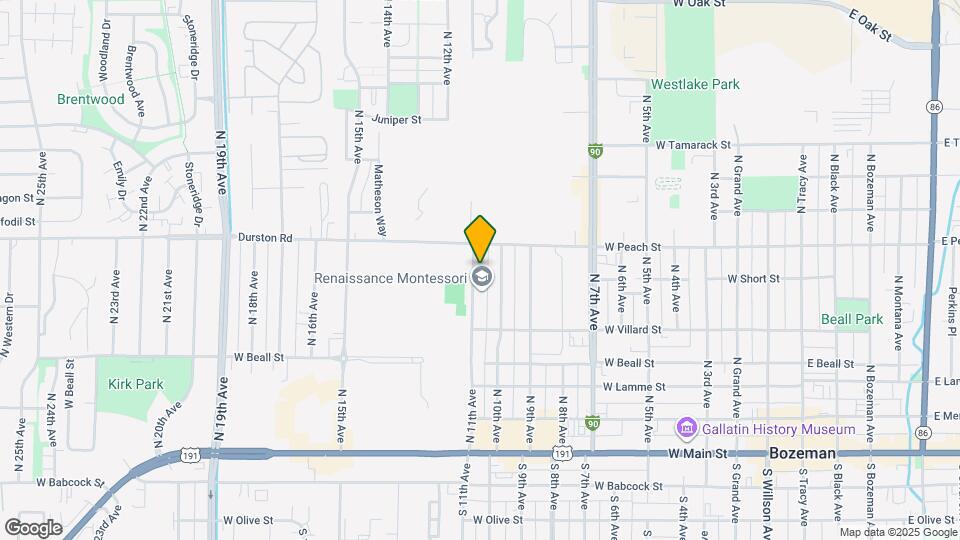 508 N 11th Ave Map and Location Details