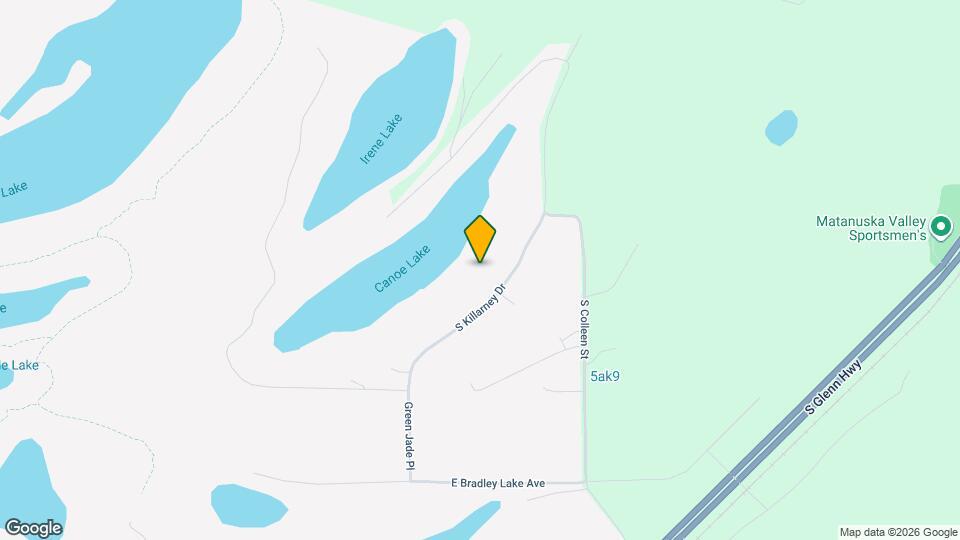 2160 S Killarney Dr Map and Location Details