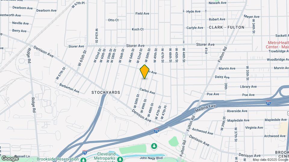 3515 W 50th St Map and Location Details