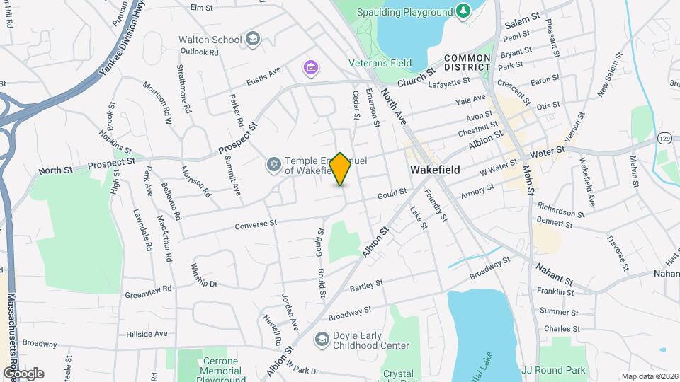 11 Walnut St, Unit 2 Map and Location Details