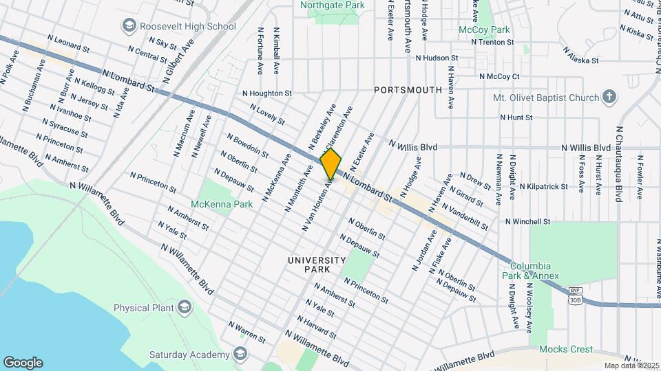 5489 N Bowdoin St Map and Location Details