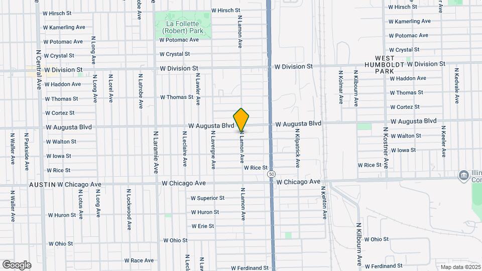 934 N Lamon Ave Map and Location Details
