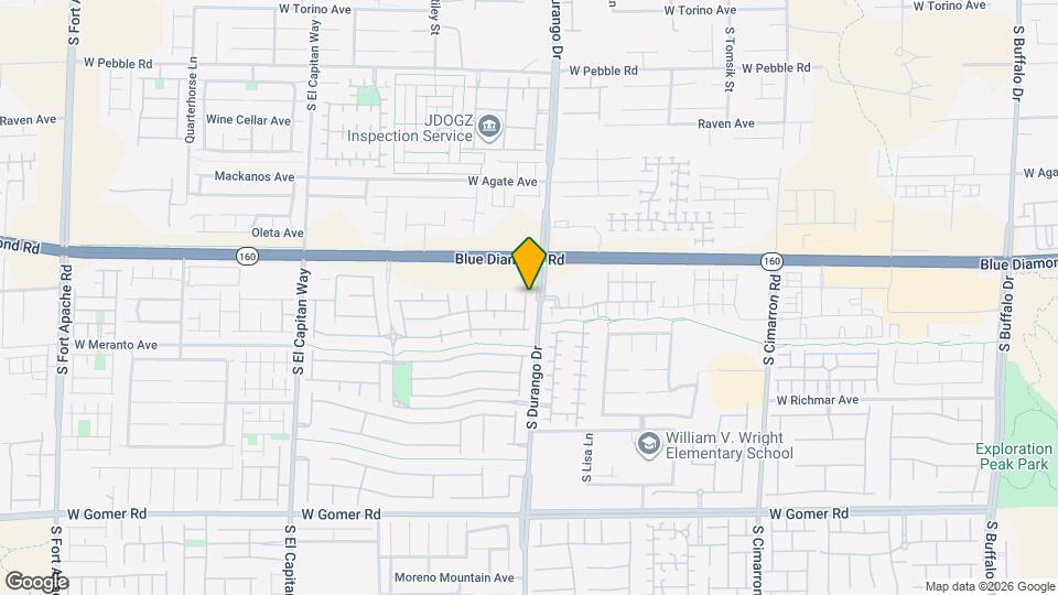 9312 Straw Hays St Map and Location Details