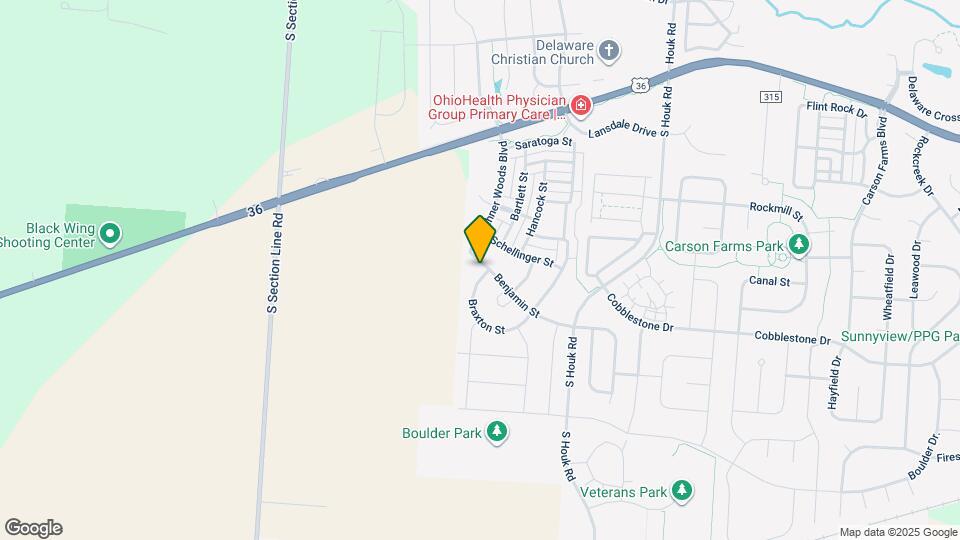 411 Benjamin St Map and Location Details