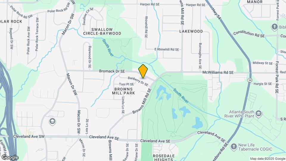 300 Banberry Dr SE Map and Location Details