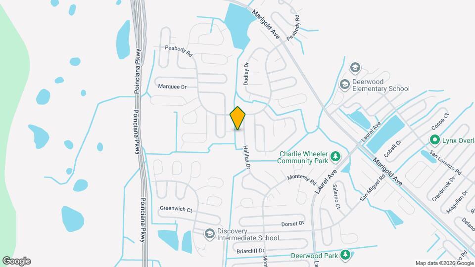 927 Halifax Dr Mapa y Detalles de la Ubicación