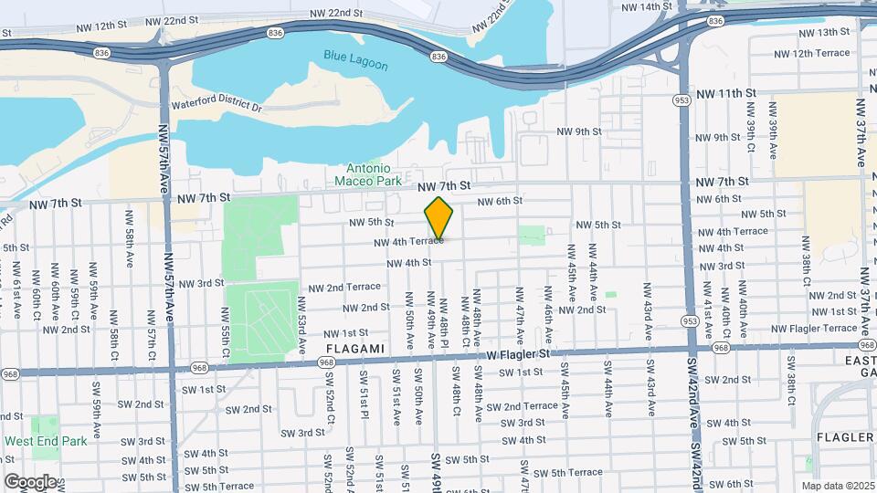 4878 NW 4th Ter Map and Location Details