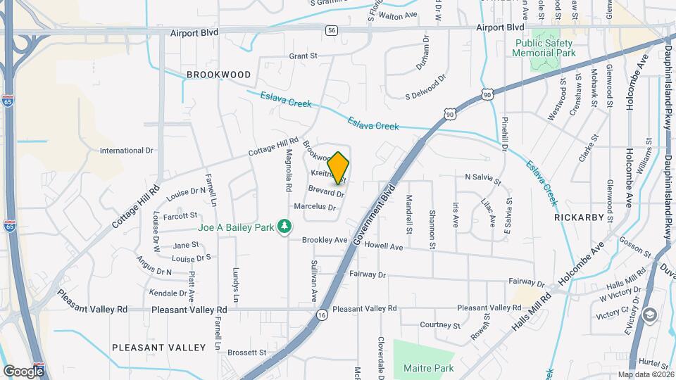 2752 Brevard Dr Map and Location Details