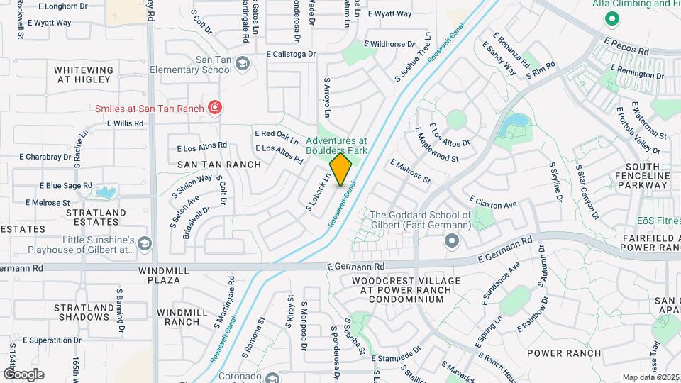 3793 S Joshua Tree Ln Map and Location Details