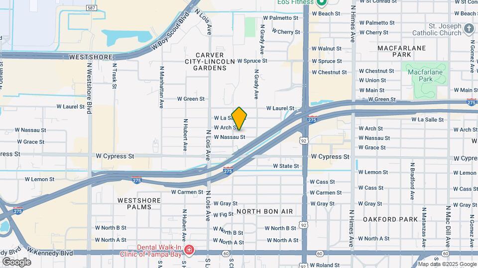 4019 W Nassau St Map and Location Details