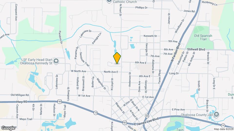 406 Arbor Lake Dr Map and Location Details