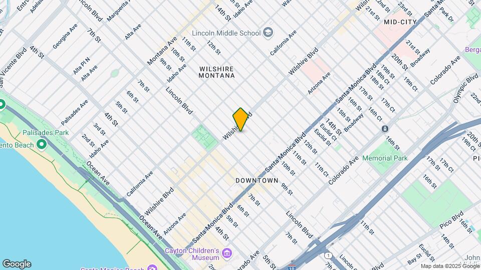 1217 9th St Mapa y Detalles de la Ubicación