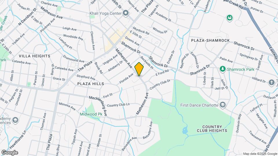 1728 Matheson Ave Mapa y Detalles de la Ubicación