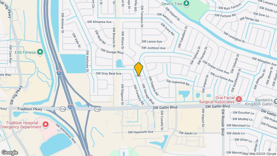 2078 SW Savage Blvd Map and Location Details