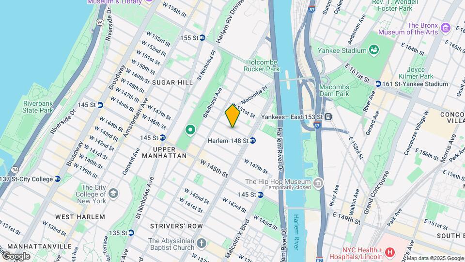 224-226 W 149th St Mapa y Detalles de la Ubicación