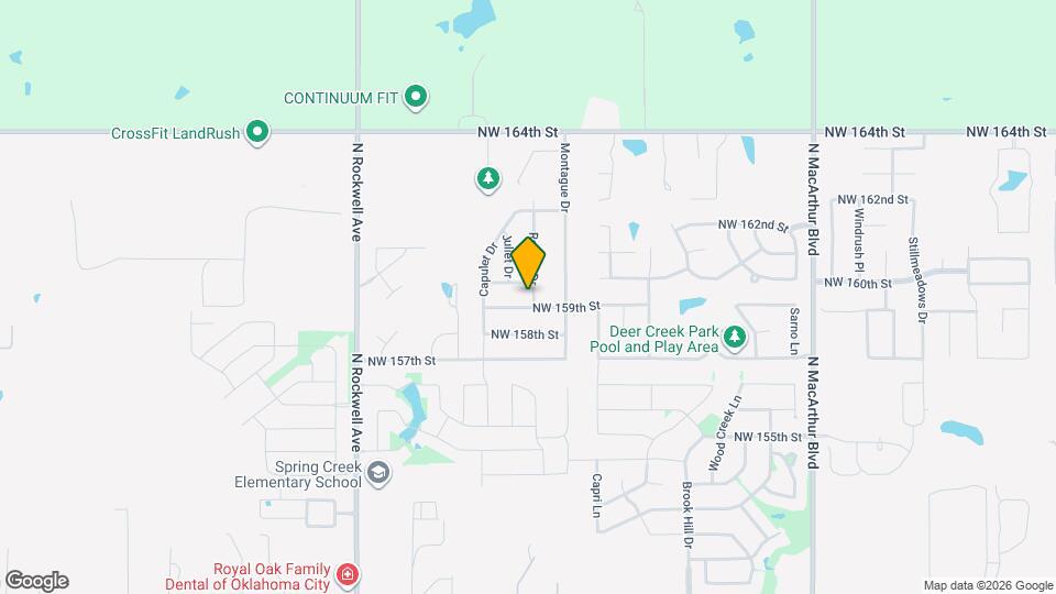 6609 NW 159th St Map and Location Details