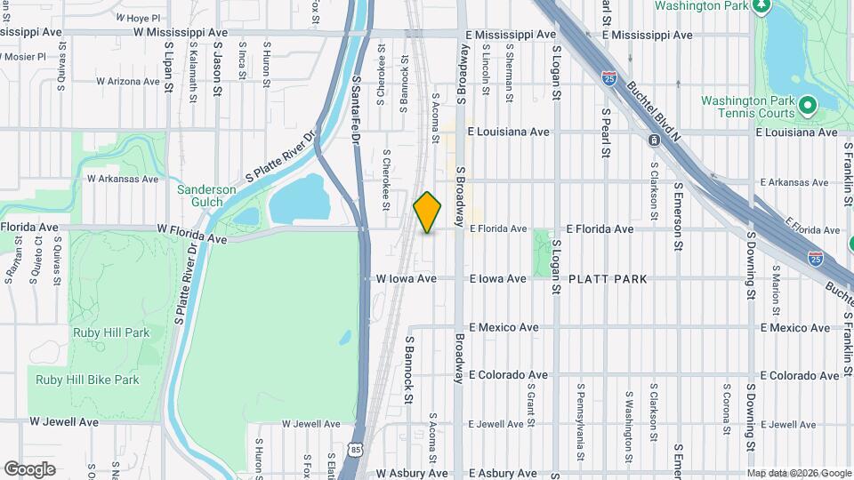 Residences on Acoma Mapa y Detalles de la Ubicación