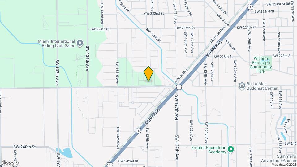 12875 SW 231st Ter Map and Location Details