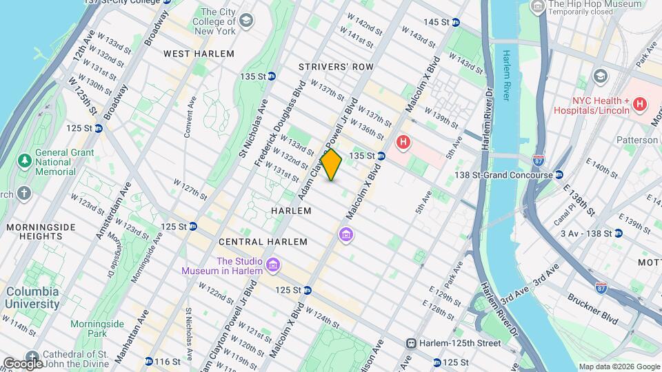 146 W 132nd St, Unit 4 Mapa y Detalles de la Ubicación