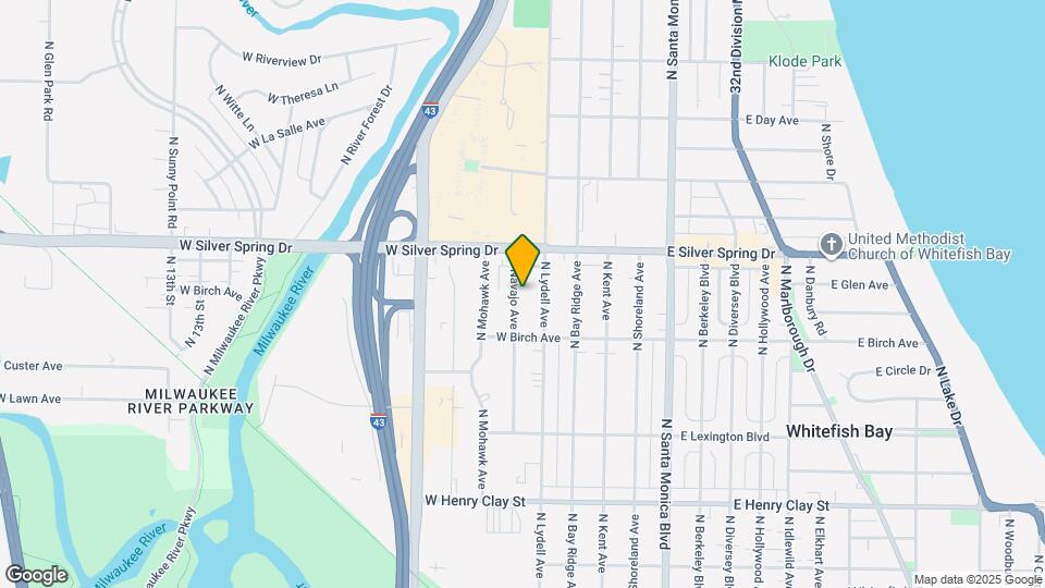 5550 N Navajo Ave Map and Location Details