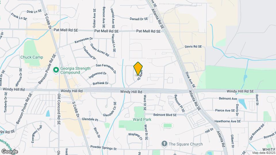 878 Parkway Dr Map and Location Details
